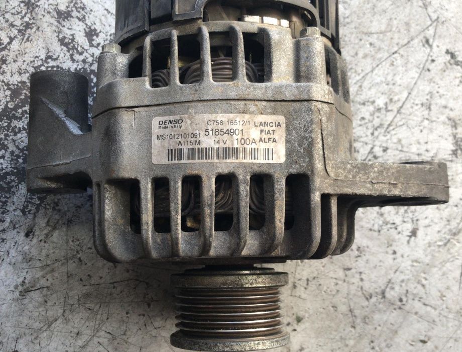 Alternator Fiat Doblo Bravo Grande Punto 1.6 Multijet - 100 A
