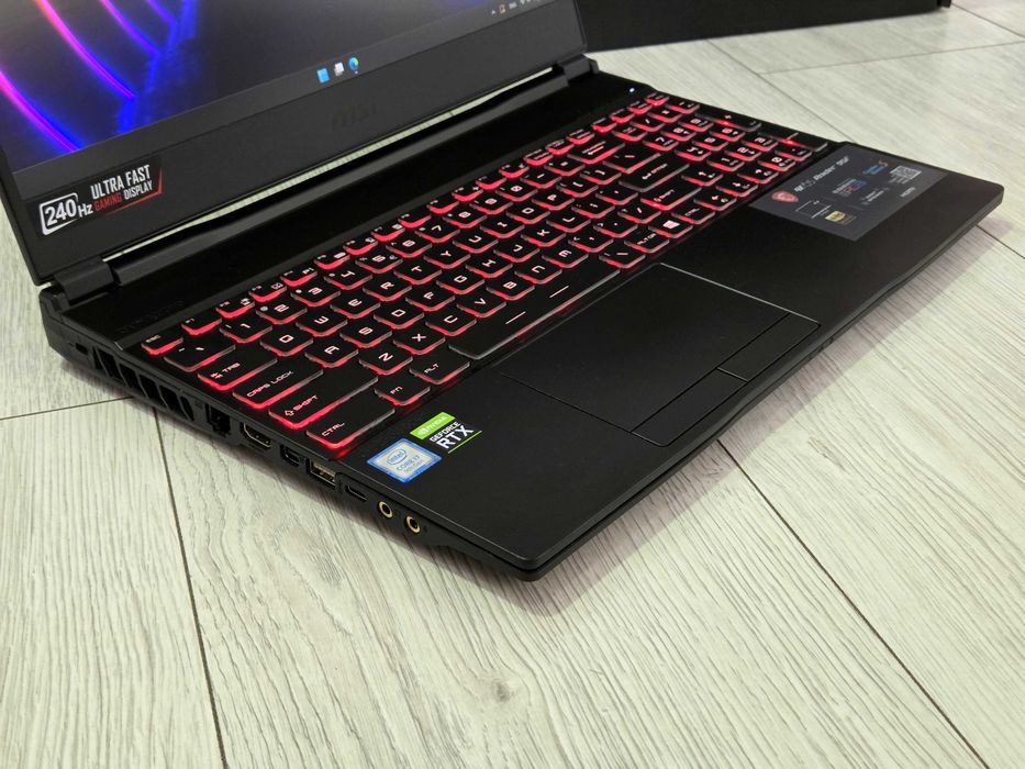 RTX 2070 | 240Hz IPS | i7 | Dynaudio | 512GB | 16 RAM | MSI GE65 Raider мси райдер лаптоп laptop gaming гейминг