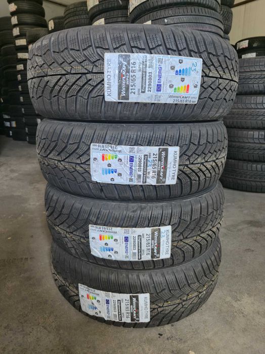 4 Anvelope M+S IARNA - 215/65/16 98H - Kumho WinterCraft WP52 - NOU - DOT 2023 !