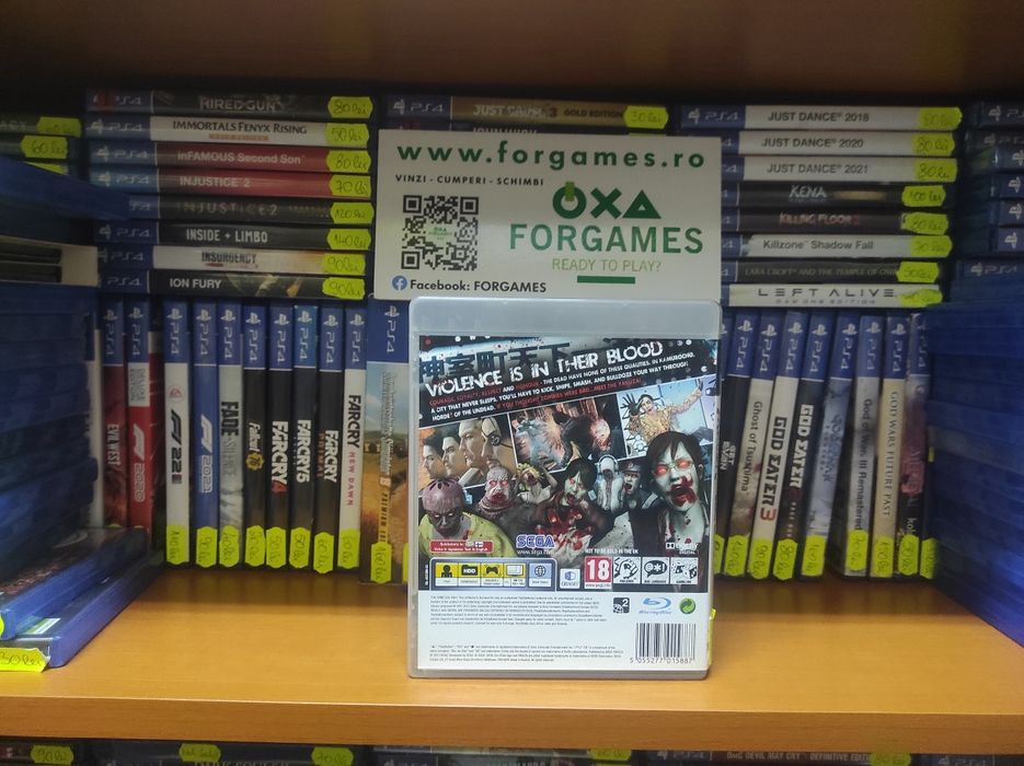 Joc PS3 Yakuza Dead Souls PS3 Forgames.ro