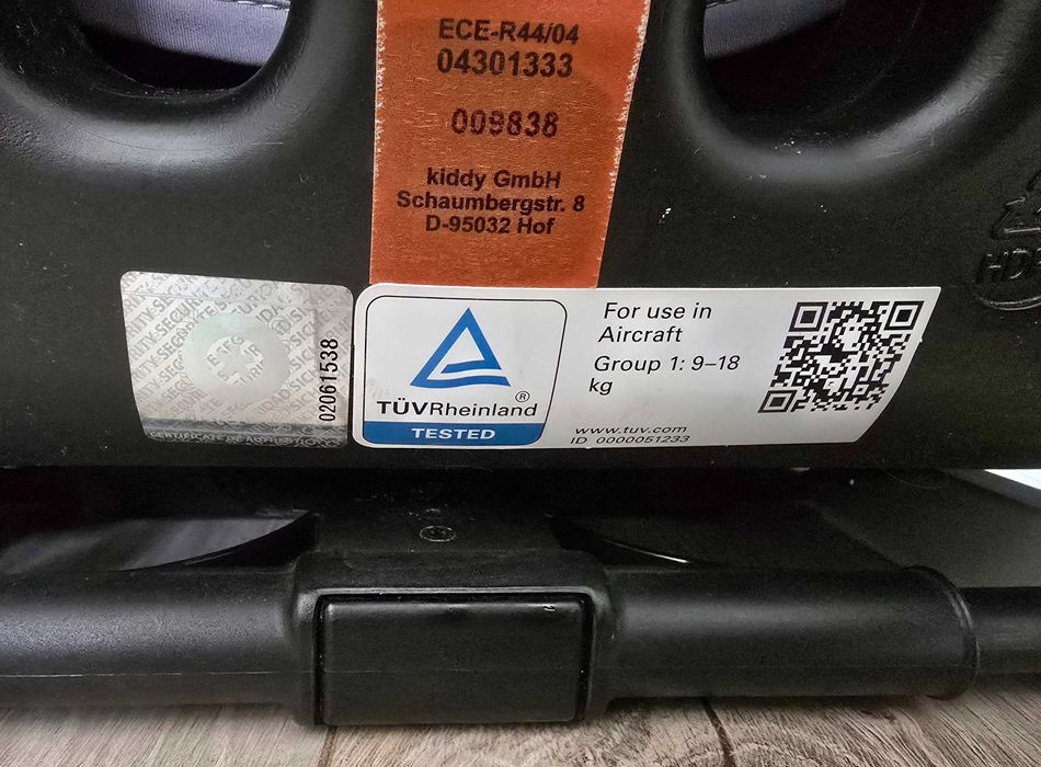 Столче за кола Kiddy Phoenixfix Pro3 - 9-18кг (9м до 4г) ISOFIX