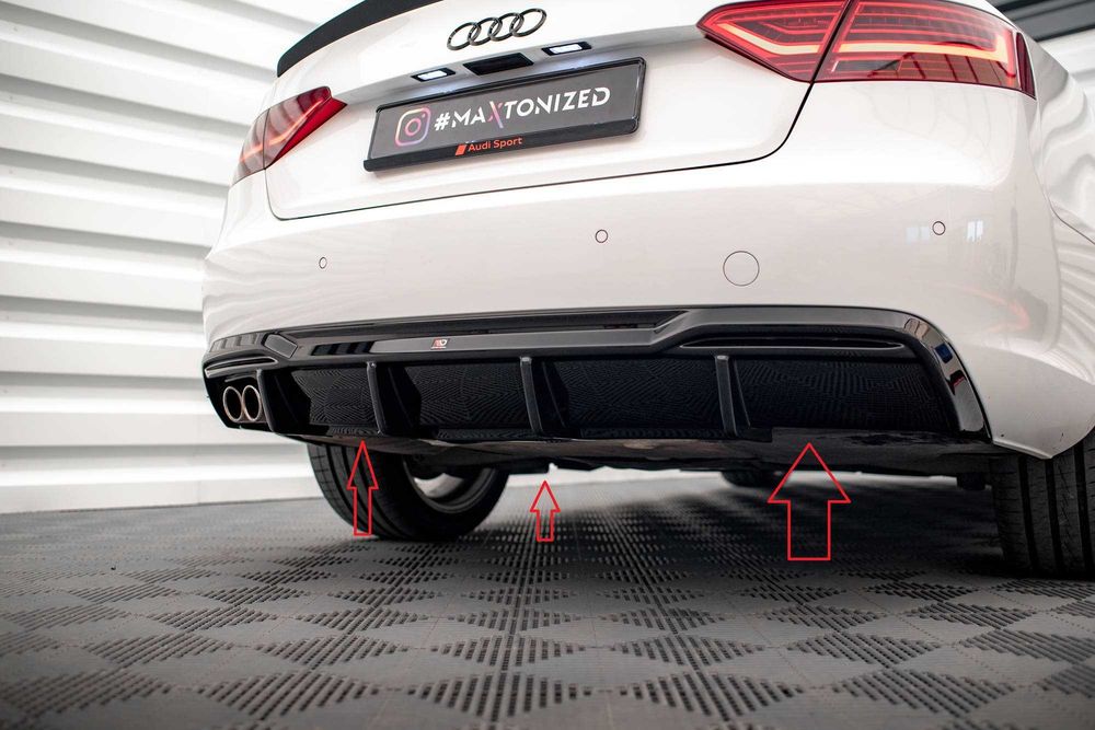 Difuzor bara spate Audi A5 Sportback 8T 2011-2016 v46 - Maxton Design