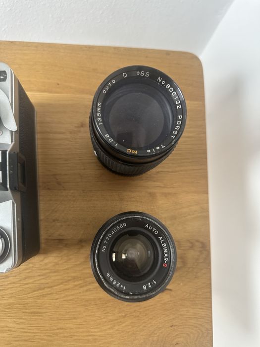 Praktica LTL Vintage Film Camera film + 3 obiective