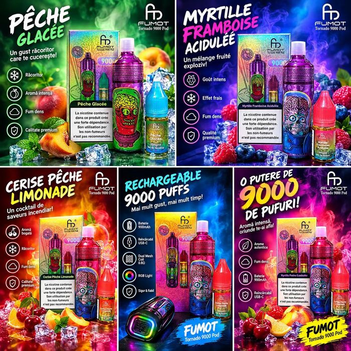 Țigări electrinice Vape Fumot