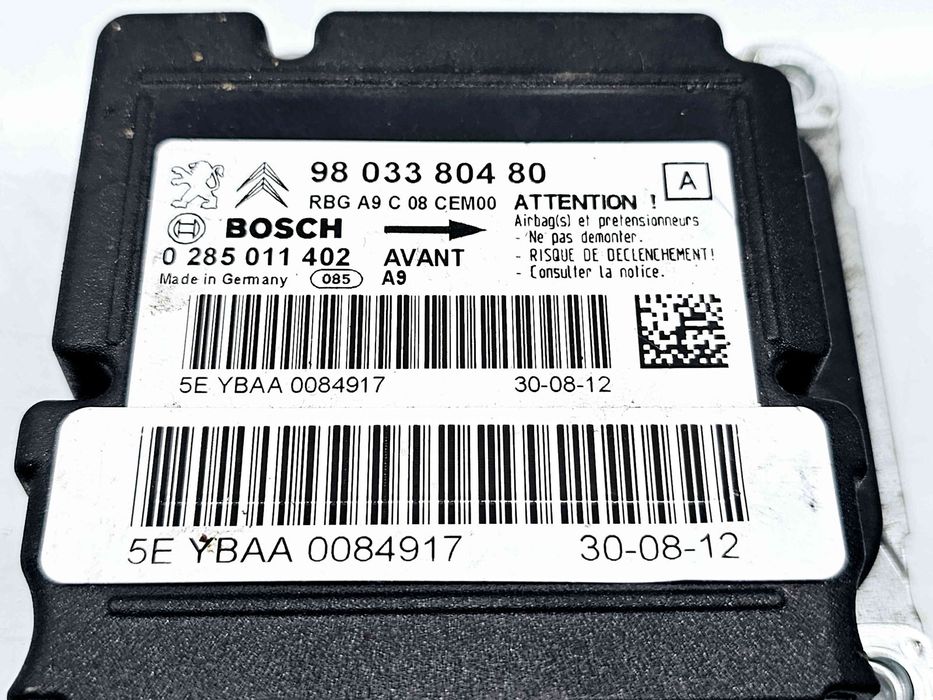 Calculator airbag Peugeot 208 [Fabr 2012-2024] 9803380480 1.4 HDI DV4C