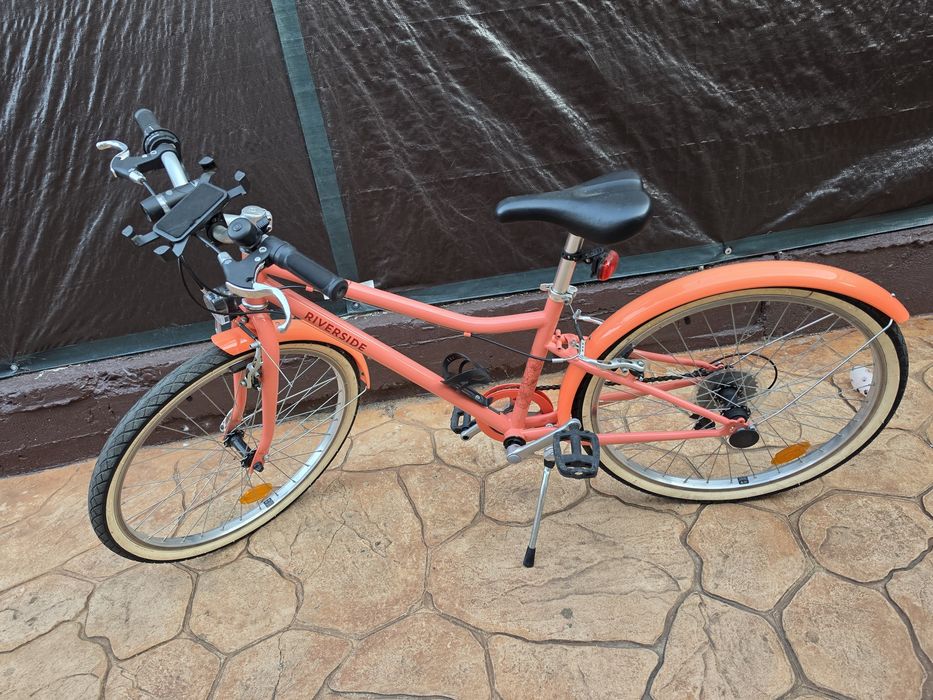 Bicicletă copii 24 inch  Riverside 500 (Vârstă 9-12 ani)