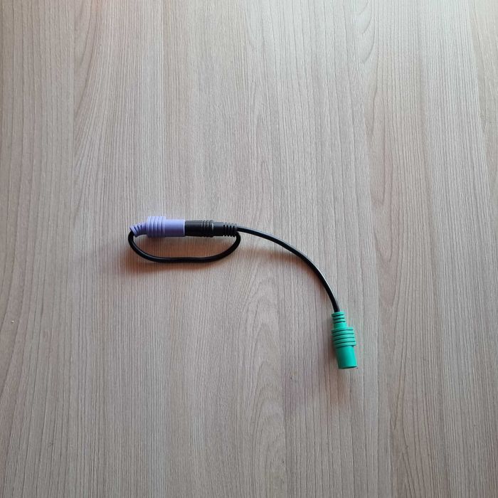 Conector 2x PS2 tastatura si mouse la 1x PS/2 cablu adaptor bifurcat Y