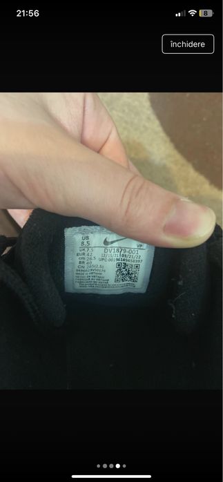 Nike tempo culoare mov