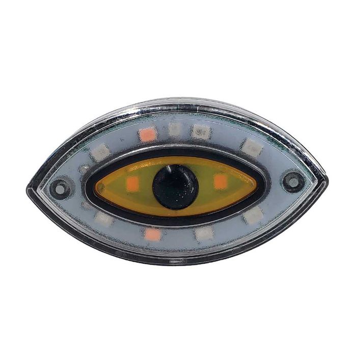 Задна LED стоп светлина за велосипед QIXUN EYE, USB, 30Lum, 7 режима