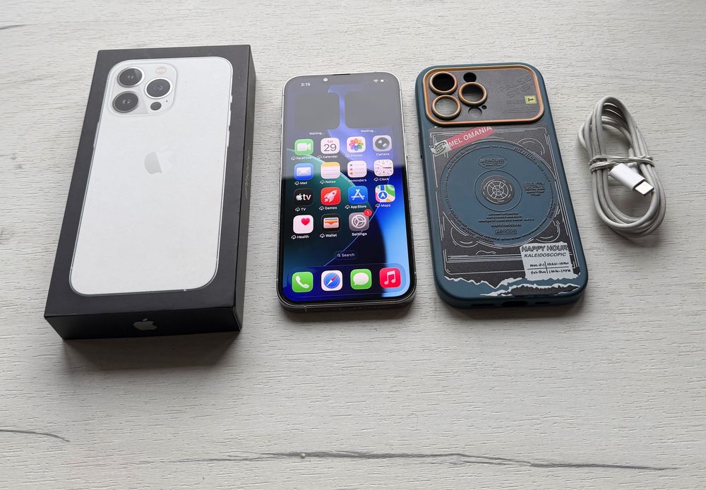 iPhone 13 Pro 256 Gb Silver 100% Батерия