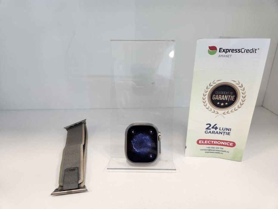 Ceas Inteligent  Apple Ultra 2 Cellular (Ag8 Tudor/B75047) – Garantie 2 Ani!