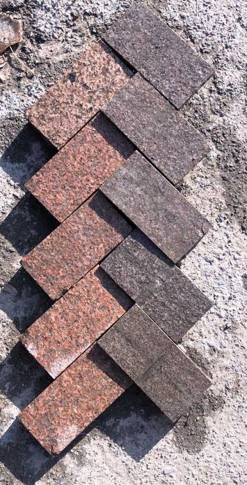 Гранитная брусчатка из камня 6000