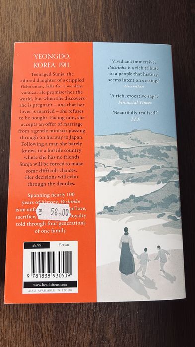 Vand cartea “Pachinko” de Min Jin Lee