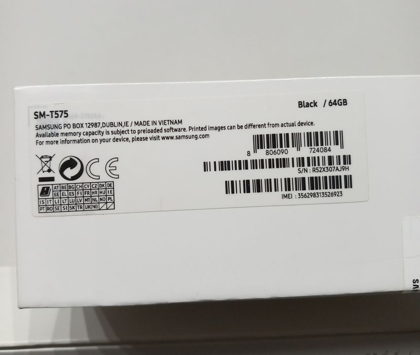 Tabletă Samsung Active3,nouă.