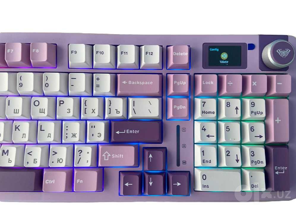 AULA S98Pro беспроводная механическая клавиатура RU/EN-оригинал 3в1