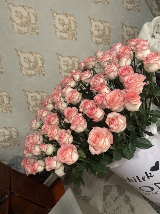 Цветы бүгін алынған свежый доставка жоқ
