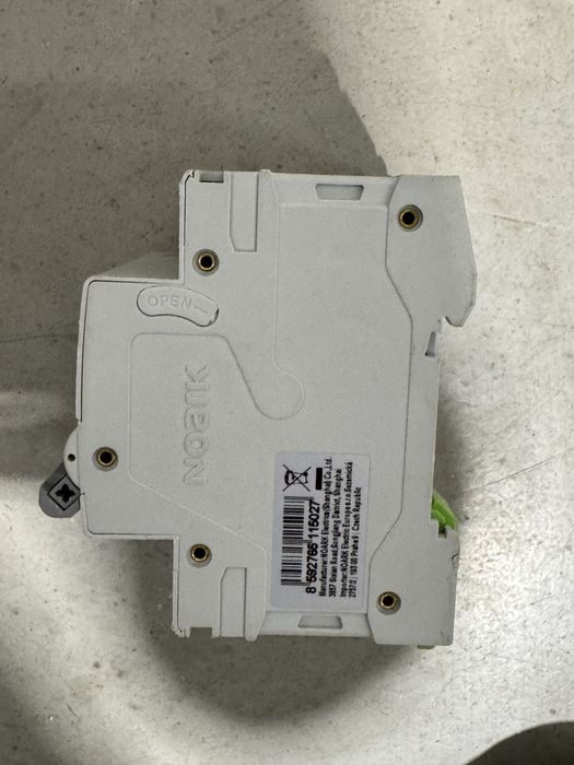 Vand siguranta noua diferentiala Noark curbaB trifazat