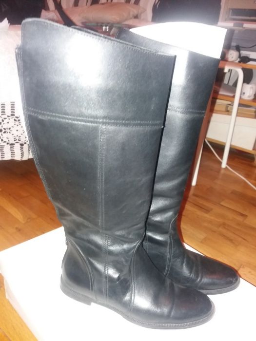 Дамски кожени ботуши 35 номер