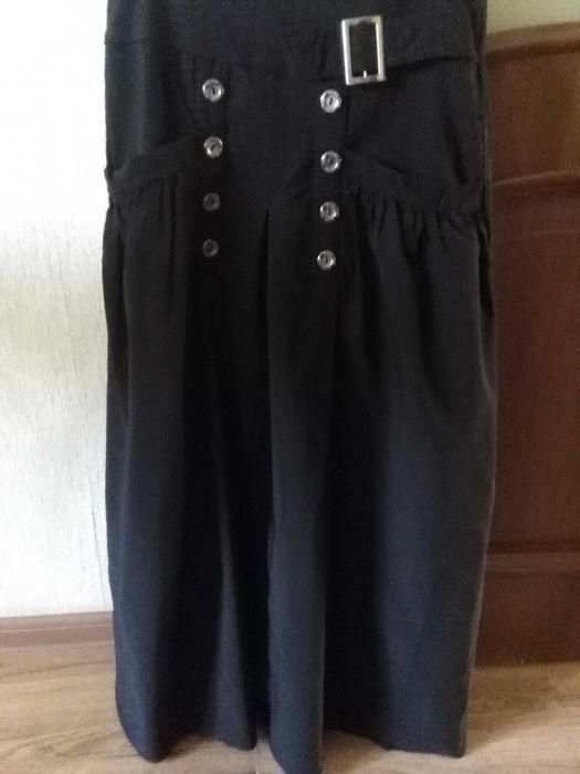 Длинная юбка с пуговицами