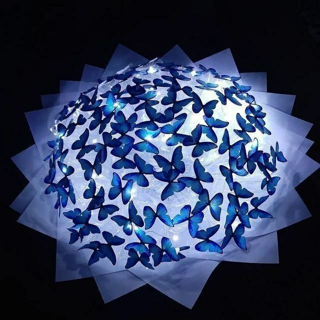 Букеты на заказ бабочек разные