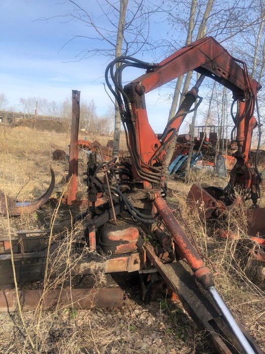 МТЗ , Стогомет, Грейферный погрузчик!