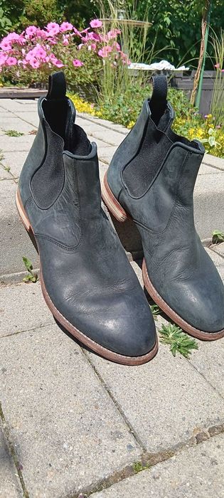 Cizme de piele femei BOSS ORANGE