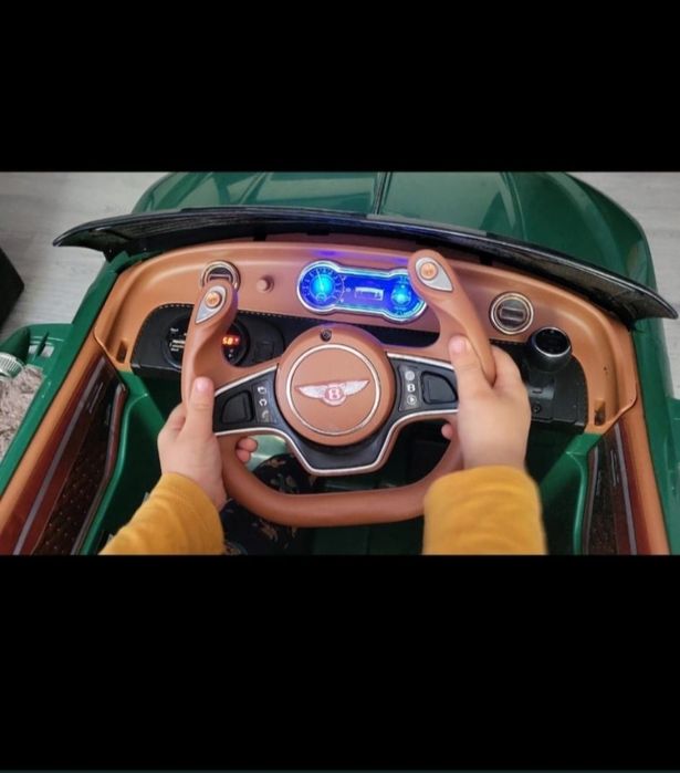 Bentley verde mașina de copii