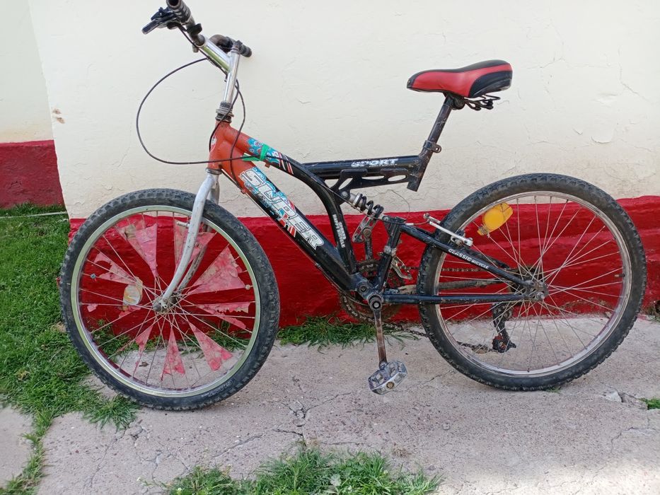 Велосипед на ходу