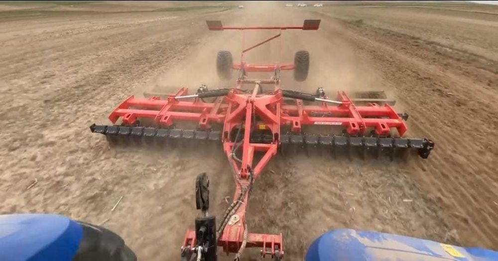 Борона Дисковая TOSCANO-48 4 - 6-ти метровая прицепная складная Турция