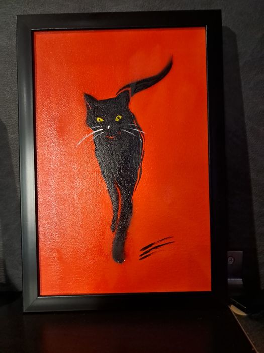 Картина Черна котка