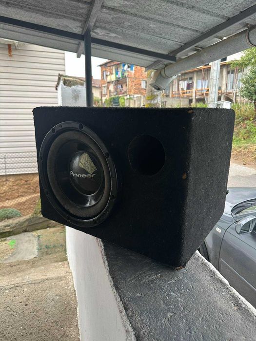 Бас каса 12-ка pioneer и стъпало pioneer prs-x320