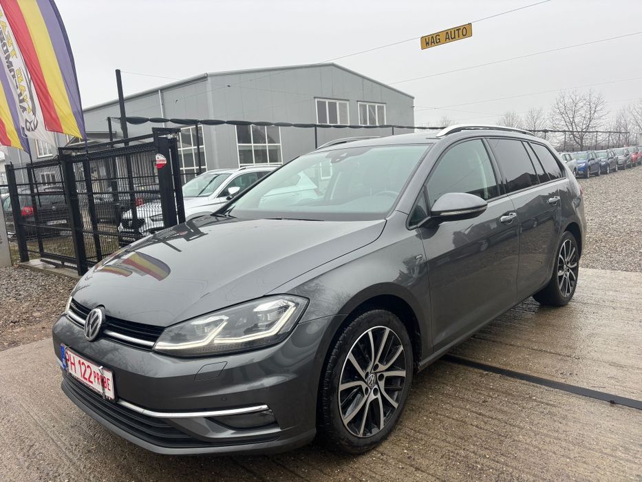 Golf 7 2019  2.0 Tdi 150 cp Euro 6 Faruri full led, panoramic