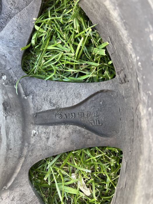 Продавам оригинални джанти Mercedes-Benz 17” за ML W163