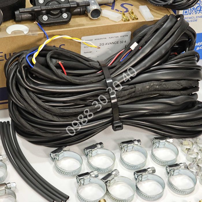 НОВ! ГАЗОВ ИНЖЕКЦИОН с OBD 4цил. пълен комплект + 35л. gazov injekcion