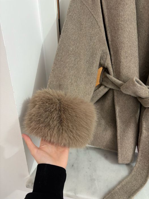 Palton scurt din lana