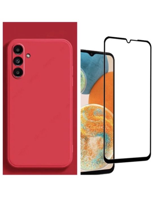 Samsung A52/A53/A54/A55/A56 Husa Catifea Inside + Folie Sticla Premium