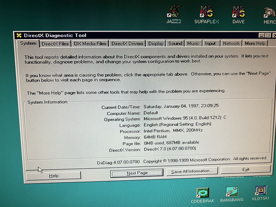 Retro PC Compaq deskpro 4000 Pentium 1