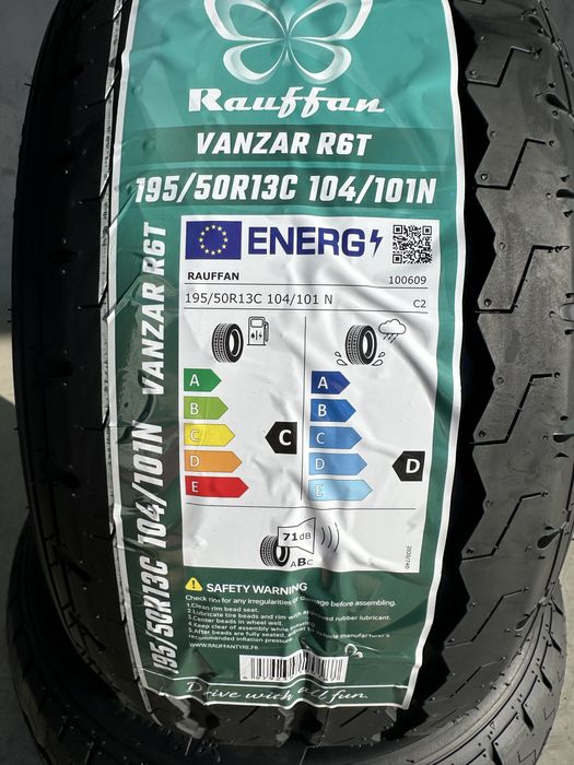 Нови гуми за платформа RAUFFAN VANZAR R6T 195/50R13C 104/101N 1955013C