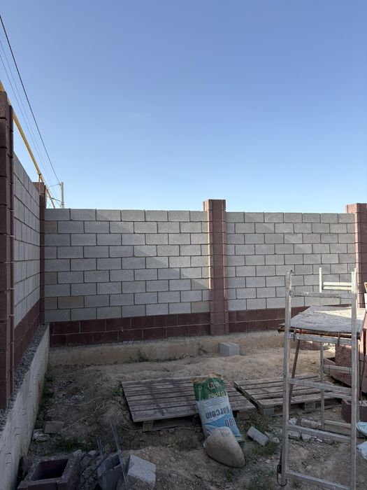 Кладка забора (забор жасаймыз)