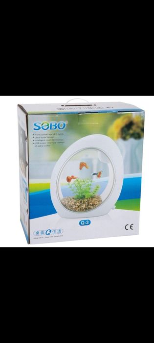 Новый Акриловый аквариум 6.5л