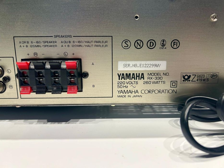 Vand amplificator Yamaha RX 330
Specificații