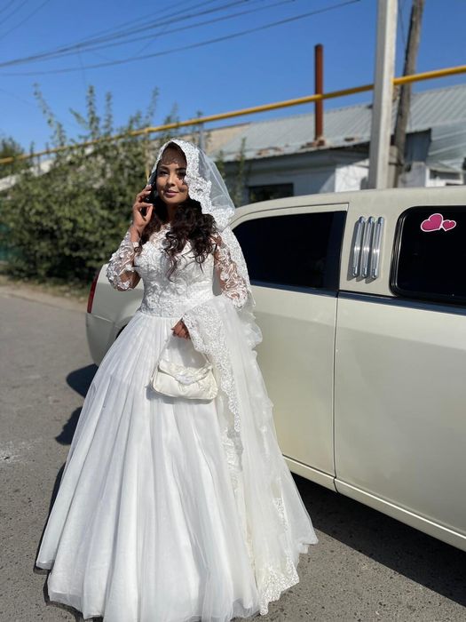 Свадебное платье. 46-50 размер.