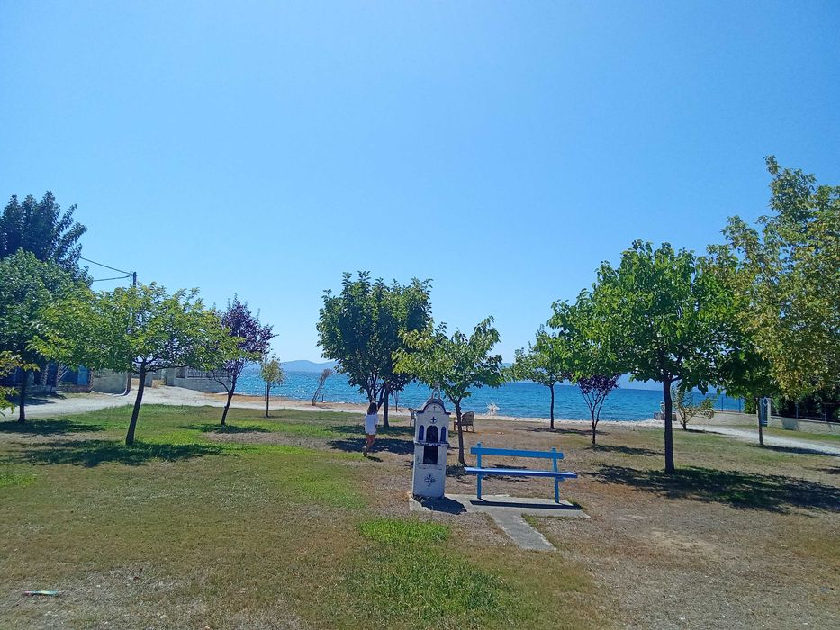 Дава  парцел 440за каравани в Кариани до брега.Ток, вода, шахта.6000 е