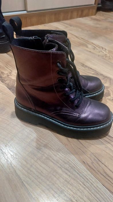 Кожени зимни ботуши