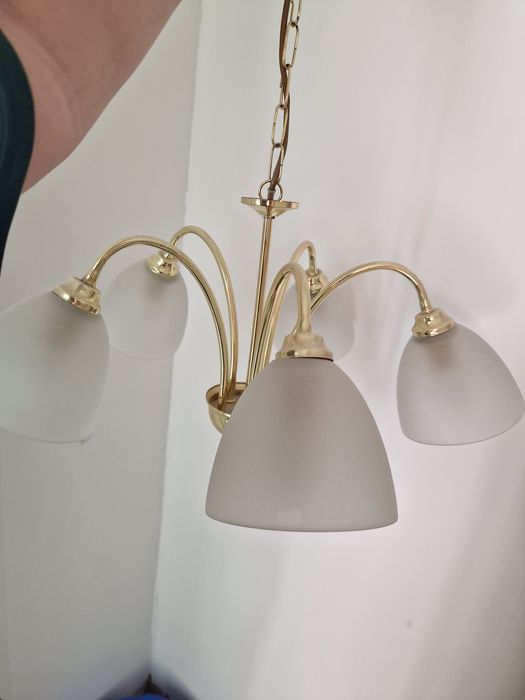 Candelabru lustra 5 brate ca nou