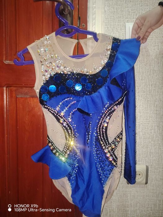 Купальник гимнастический спортивный для выступлений