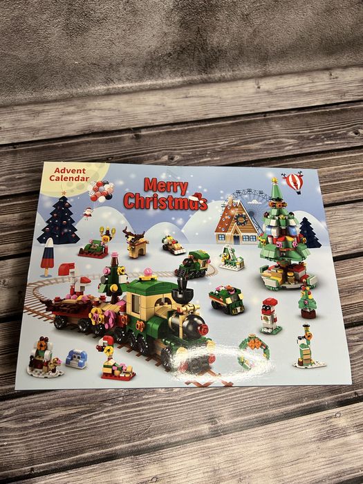 Новогодний адвент календарь детский