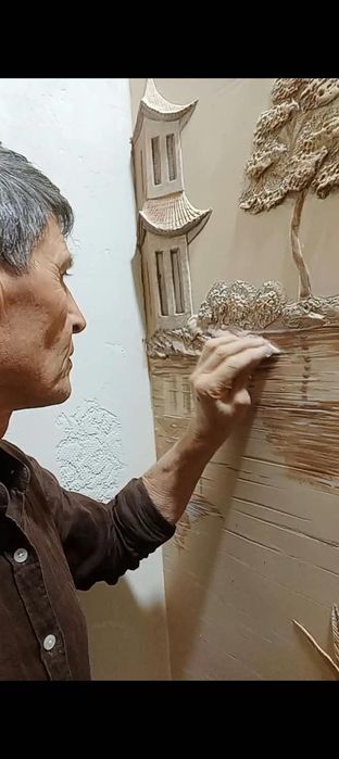 Барельеф и горельеф на стене от 25000