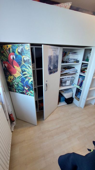 Pat supraetajat Ikea 90x200