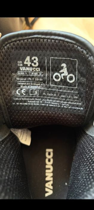 Ghete (pantofi) moto VANUCCI